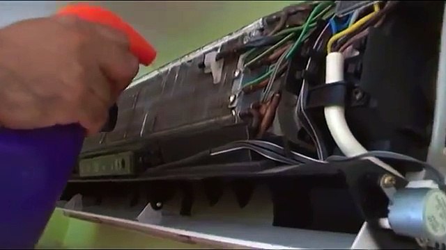 COMO LIMPIAR AIRE ACONDICIONADO, VIDEO 2 de 2 UNIDAD EVAPORADORA SPLIT
