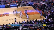 Gerald Green Drives Baseline and Finishes with Flare
