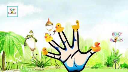 Donald Duck Finger Family Nursery Rhymes Cartoon Rhymes For Children