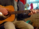 cover of Beatles When I'm 64 on acoustic guitar