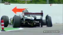 Spa2015 Race 1 Start Gelael Spins Van Buuren Causing Puncture Replay