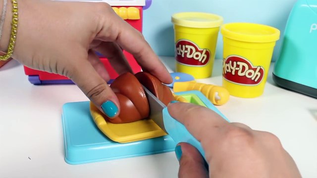 Play Doh Meal Makin Kitchen Playset Play Dough Mini Kitchen Chef Cocinita de Juguete Toy Videos