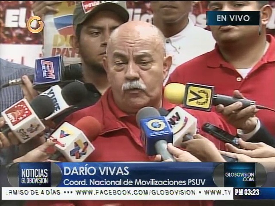 Vivas: Esperamos más de un millón de votantes en primarias del Psuv