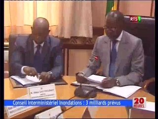 Conseil interministériel inondations : 3 milliards prevus