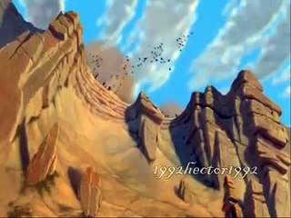 peleas y muerte de mufasa rey leon 1 y 2