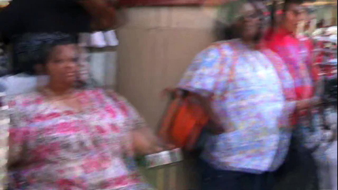 LOUD BLACK CHRISTIAN GRANDMA gets SILENCED by HEBREW ISRAELITES - ISUPK