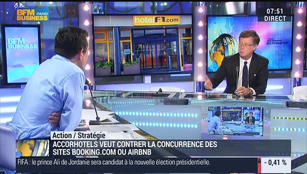 Accor se rebaptise AccorHotels et accélère sa présence dans le digital: Sébastien Bazin - 03/06
