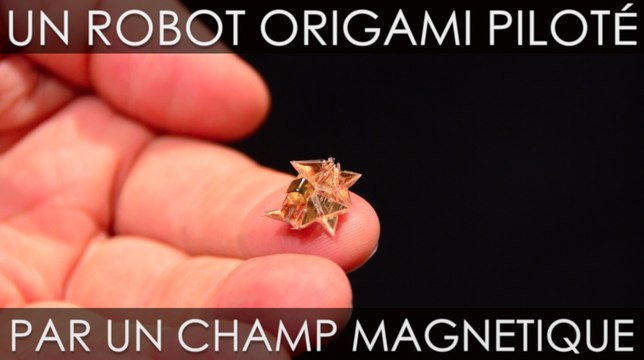 Le mini robot du MIT qui se plie comme un origami