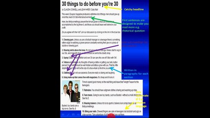 How to write an article podcast - Functional Skills English