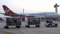 Virgin Atlantic Boeing 747 Pushback at Terminal 4 JFK by jonfromqueens