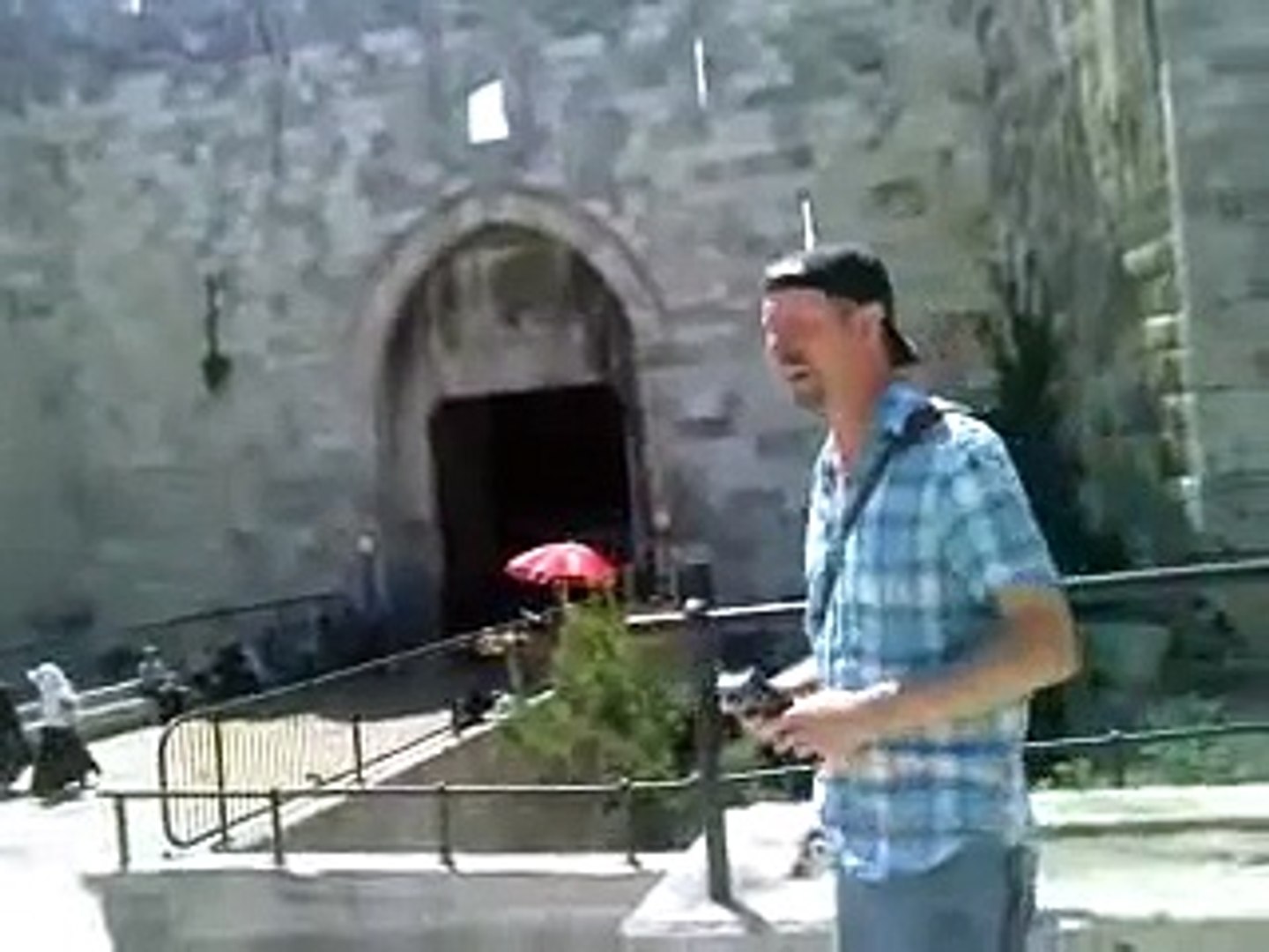 ⁣Street preaching from Jerusalem !