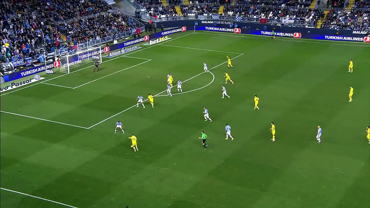 Golazo de Jonathan Dos Santos vs Málaga 10-01-2014