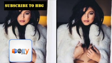 Kylie Jenner Squeez-Boobs-For New Secret Photoshoot