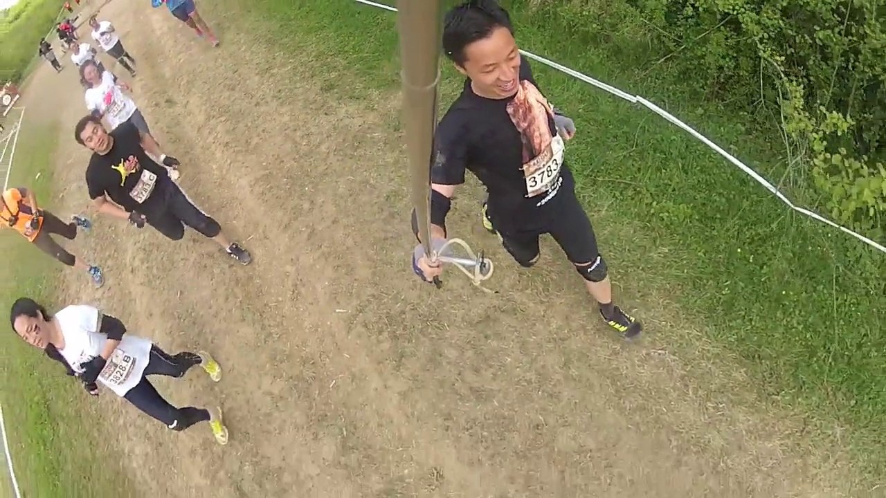 Mudday Paris 2015 (3/7) - 13 km de course - Gopro