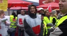 Streik im Einzelhandel - Kaufland Oranienburg