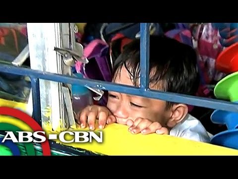 Iyakan ng mga paslit sa unang araw sa eskuwela