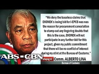 Plunder nakaumang vs Lina dahil sa kontrata sa Customs