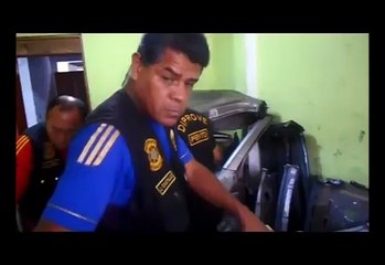Los Olivos: allanan cochera donde desmantelaban autos robados [VIDEO]