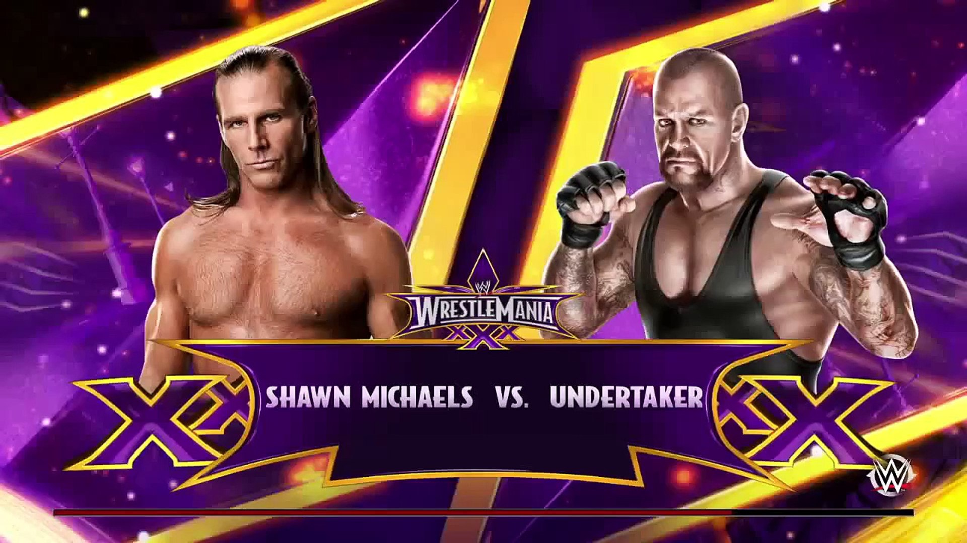 wwe shawn michaels vs undertaker