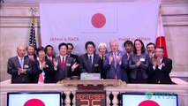 Prime Minister of Japan Shinzo Abe Visits the NYSE