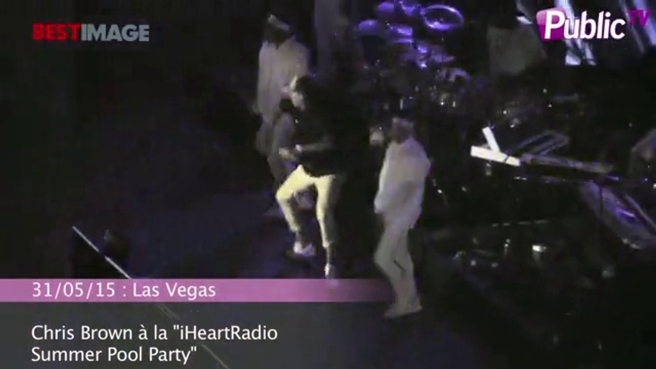 Exclu Vidéo : Chris Brown mène la danse à Vegas !
