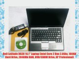Dell Latitude D630 14.1 Laptop (Intel Core 2 Duo 2.0Ghz 160GB Hard Drive 2048Mb RAM DVD/CDRW