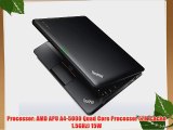 Lenovo Thinkpad X140e 11.6 AMD A4-5000 Quad 8GB 500GB 7200rpm Windows 7 Pro Best Student