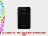 Samsung Galaxy Tab 4 7.0 3G T231 8GB Unlocked GSM Android Tablet PC - Black