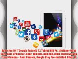 Epassion 10.1'' Google Android 4.2 Tablet MID Pc Allwinner Quad Core A31s CPU up to 1.5ghz
