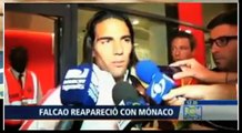 Falcao Garcia Conmovido por su regreso a las canchas con AS Monaco