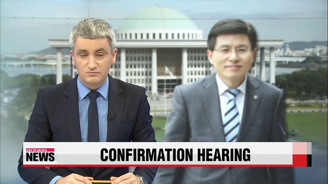 special committee to launch verification of PM nominee Hwang Kyo-ahn