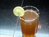 How to make Ice tea (lemon flavour)