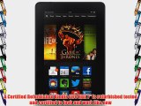 Certified Refurbished Kindle Fire HDX 7 HDX Display Wi-Fi 32 GB - Includes Special Offers (Previous