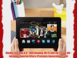 Kindle Fire HDX 8.9 HDX Display Wi-Fi and 4G LTE 64 GB - Includes Special Offers (Previous