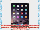 Apple iPad Mini 3 MGYE2LL/A NEWEST VERSION (16GB Wi-Fi Gold) (Certified Refurbished)