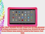 Contixo Kids Q102 10.1 Inch Quad Core Android 4.4 Kitkat Multi-Touch Screen Tablet PC HD Display