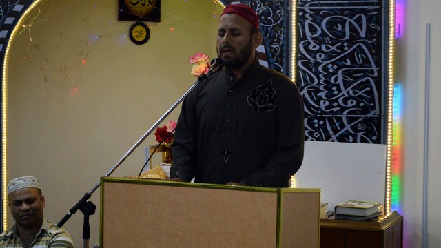 نعت خواں حنیف نیازی صاحب جاپان محفلِ شب برات یاشیو مسجد 1/6/2015