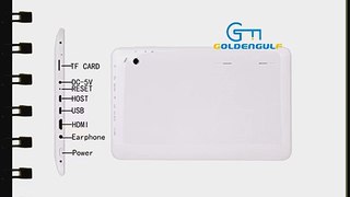 Goldengulf 2015 newest 10.1 Inch Google Android 4.4 KITKAT Tablet PC A31S Quad Core 16GB Bluetooth