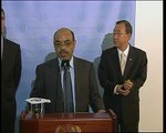 MaximsNewsNetwork: UN CLIMATE CHANGE: BAN KI-MOON, MELES ZENAWI, JENS STOLTENBERG