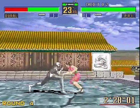 Virtua Fighter 2 (Arcade) - Playing as Dural