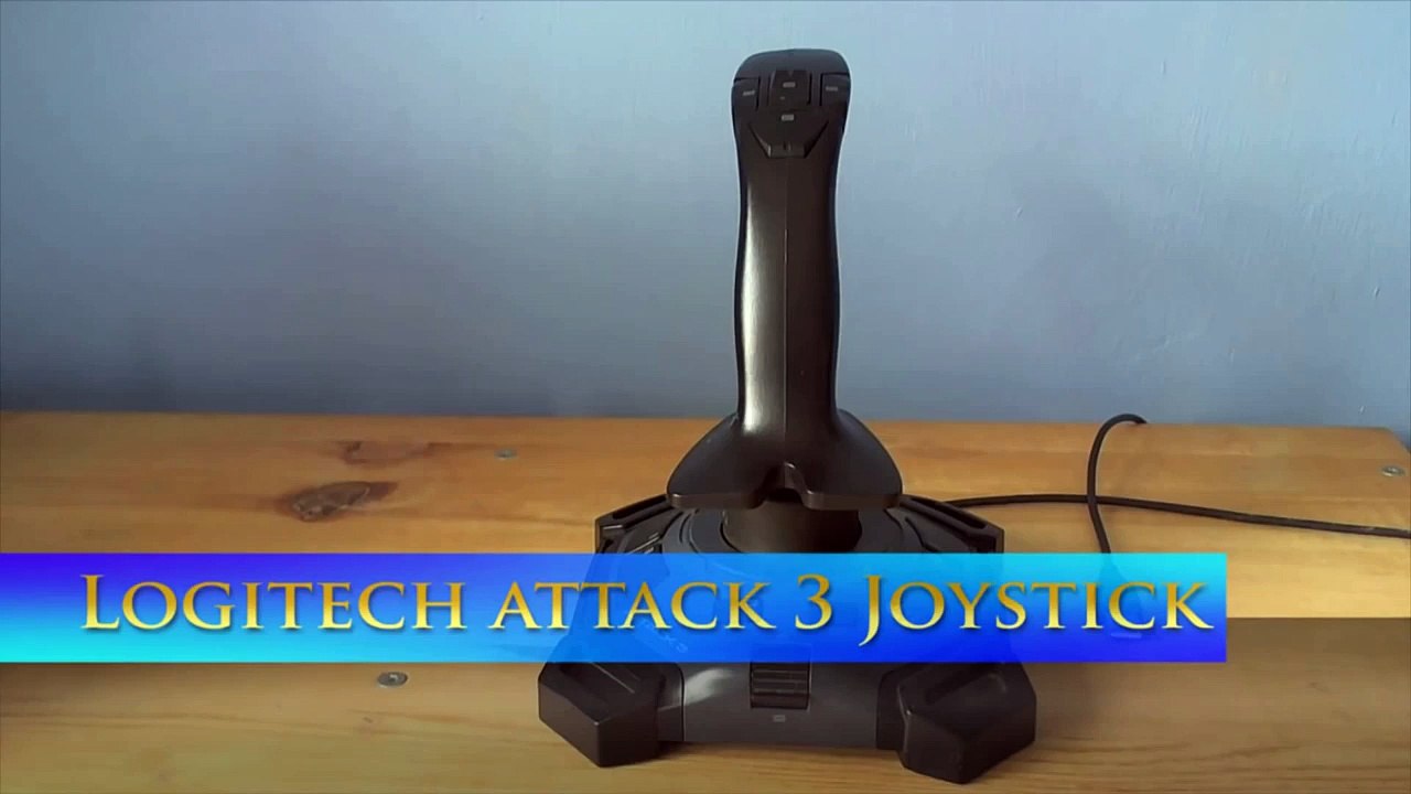 Review On Logitech Attack 3 Joystick HD - video Dailymotion