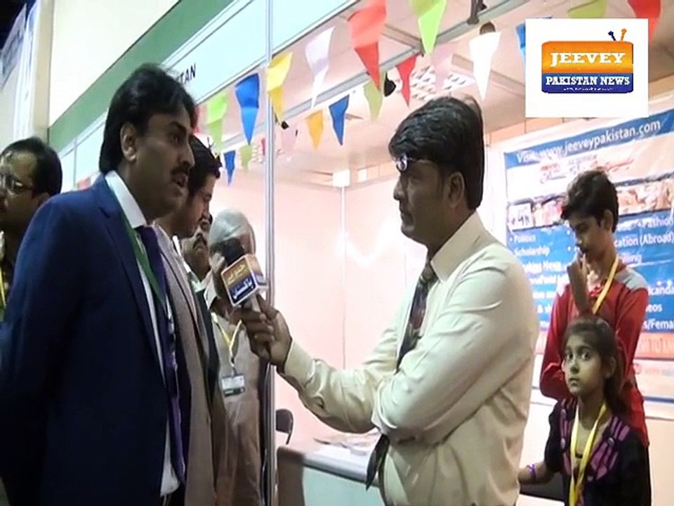 Mr. Jam Khan Shoro (MINISTER livestock & fishries SINDH) Talked with Jeevey Pakistan New at LDFA Expo 2015 Karachi.