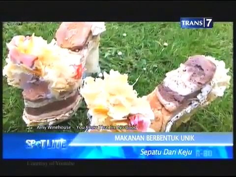 On The Spot Trans 7 Inilah Makanan Berbentuk Unik