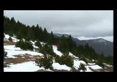 Rando dans le Massif du Canigou : rando hivernale en raquettes à neige