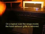 Safely Removing a Microwave Oven's Control Panel