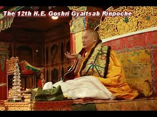 Mahakala Puja  (1) - H.E. Gyaltsab Rinpoche led sangha for 8 whole days
