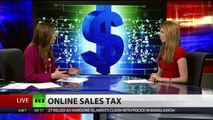 Senate approves online sales tax bill