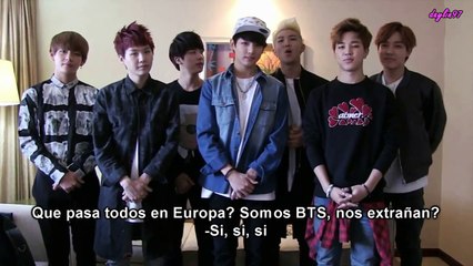 BTS Birthday Greeting for Kpop Nonstop (Sub Español)