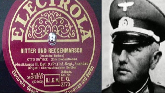 Ritter und Reckenmarsch Rathke Musikkorps III. Batl. 9 (Pr.) Inf.-Regt. Spandau Adolf Berdien