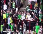 Celtic Fans Attack Hearts Stewards